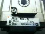  SMC AR40-N04-1Z Regulator Valve 3-30PSI Image