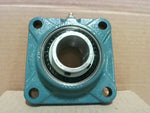  Dodge F4B-SC-107 Flange Mount Ball Bearing 1-7/16" Bore 4-Bolt 124208 Image