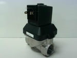  Burkert 6213EV A 3/4FKM Stainless Steel 2/2-Way Solenoid Valve 24VDC 3/4"NPT 12W00280415 Image