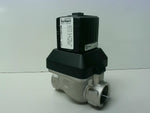  Burkert 6213EV A 3/4FKM Stainless Steel 2/2-Way Solenoid Valve 24VDC 3/4"NPT 12W00280415 Image