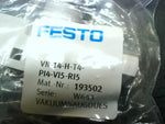  Festo VN-14-H-T4-PI4-VI5-RI5 Vacuum Generator 193502 Image