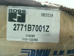  Ross 2771B7001Z Solenoid Valve 120VAC 1-1/4" 2-Way 2-Pos Image