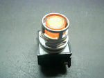  General Electric CR104PXG40G Pilot Light Orange Push Buttom 125V AC/DC Image