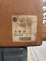  Allen Bradley 505-DOD /B Reverse Starter 600VAC 50HP Image