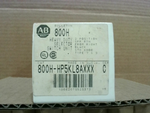  Allen Bradley 800H-HP5KL8AXXX 2-Postion Spring Selector Switch /C Image