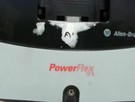  Allen Bradley 20A D 5P0A AYNNNC0 /A PowerFlex70 AC Drive 480 3PH 47-63Hz (Missing Pop-out Control Panel) Image