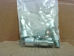  Parker Hannifin11343-4-4 Hydraulic Hose to Pipe Swivel Coupling 1/4" (Lot of 5) Image