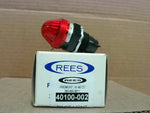 Rees 40100-002 Red Pilot Light 120VAC 25mA 2.4W Image