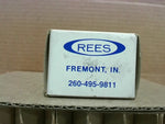  Rees 40100-002 Red Pilot Light 120VAC 25mA 2.4W Image