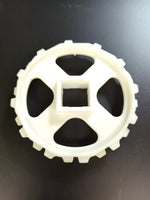  Habasit M50S1240Q6 One-Piece Plastic Sprocket 12-Tooth 50 Belt Pitch 40mm Square Bore HabasitLINK Image
