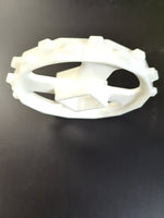  Habasit M50S1240Q6 One-Piece Plastic Sprocket 12-Tooth 50 Belt Pitch 40mm Square Bore HabasitLINK Image