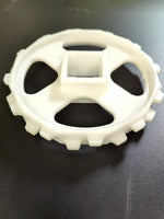  Habasit M50S1240Q6 One-Piece Plastic Sprocket 12-Tooth 50 Belt Pitch 40mm Square Bore HabasitLINK Image