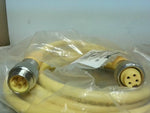 Turck RSM RKM 46-3M Cordset  4Pin Straight Male & Female Conections   3 Meters Image