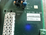  Tucker E110700 B 400 Circuit Board Robotic Welder Backplane Reconditoned Image