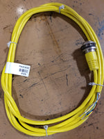  Banner PMCF-510C M Pin Bulk Head Cable, Female, 11' Length, No Nut/Washer (QTY) Image