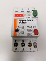  Sprecher+Schuh KTA3-25 4-6.3 A Manual Starter Circuit Protector 3PH 600V KTA325 Image