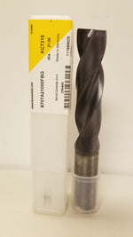  Kennametal B707A21000FBG KC7315 21mm Solid Carbide Flat Bottom Drill Image
