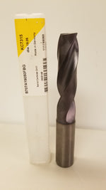 Kennametal B707A19050FBG KC7315 19.05mm Solid Carbide Flat Bottom Drill Image