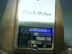  Cash Valve  K5 1" Angle Back Pressure Valve Factory Sealed Image