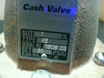  Cash Valve  K5 1" Angle Back Pressure Valve Factory Sealed Image