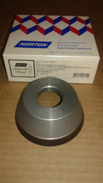  NORTON 69014191651 DIAMOND WHEEL, MAX RPM 9,075, 11VB9 3-3/4" X 1-1/2" X 1-1/4" ME92192, 95.25MM X 31.75MM, ASD150-R75B99-1/8 Image