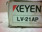  Keyence LV-21AP Digital Laser Sensor Amplifier 12-24VDC w/ 7ft. Cord Image