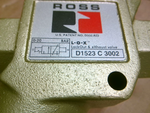  Ross D1523C3002 Lockout & Exhaust Valve  Ambient Temp. Range 40-175F Image