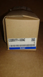  SMC CQ2B50TFV-50DMZ COMPACT PNEUMATIC CYLINDER Sealed in Factory Packaging Image