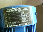  Sumitomo RNYMS03-1320-40 Gear Motor 40:1 Ratio 1/3 HP 43.8 RPM Output Image