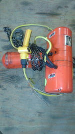  CM LODESTAR A2 1/8-Ton Hoist 480VAC 12FT Lift 32/10 Speed FPM Image