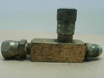  Parker F600B In-Line Flow Control Valve NPT 3/8" Image