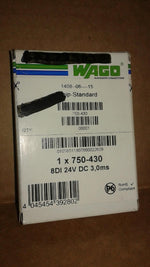  Wago 750-430 Input Module Sealed in Factory Packaging Image