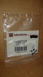  Cutler Hammer 10250TS33 Legend Plate Black Start Factory Sealed Package Image