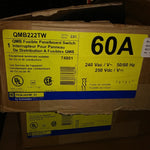  Square D QMB222TW 60A Fusible Panel Board Switch Image