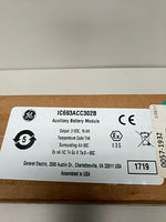  GE Fanuc IC693ACC302B Auxiliary Battery Module 3VDC 15AH Output Factory Sealed Image
