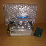  SMC MSQB30L4-XF Pneumatic Rotary Cylinder With Shock Absorbers Image