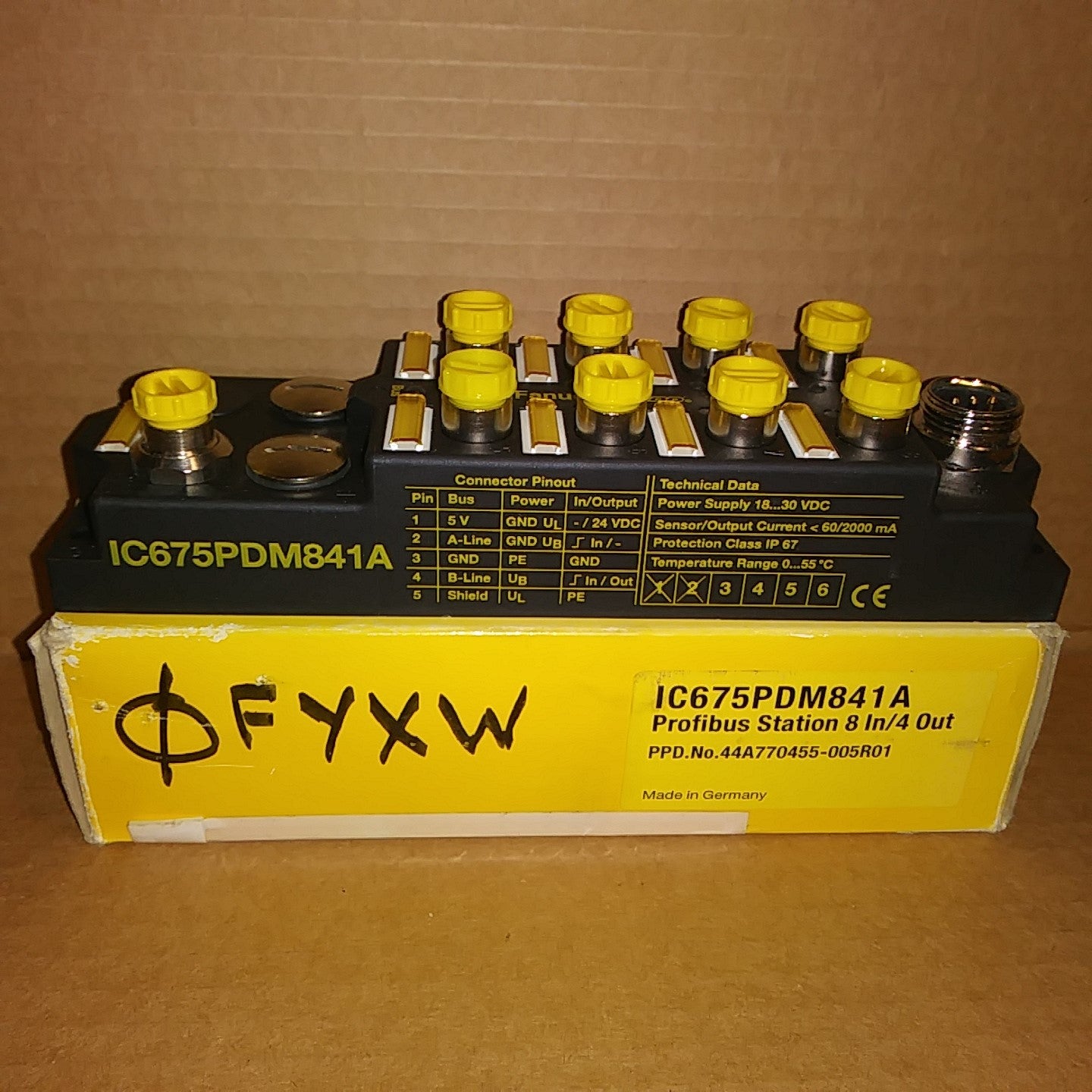 GE Fanuc IC675PDM841A Profibus Station I/O Module – Ideal Surplus