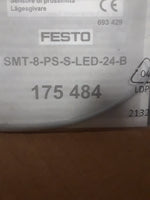  Festo SMT-8-PS-S-LED-24-B Proximity Switch Sensor Factory Sealed Image