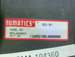  Numatics I34RQ100J000000 Pneumatic Regulating Valve w/Gages 10-130 Image