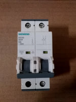  Siemens 5SY42 MCB C2 Circuit Breaker 2-Pole 400V Image