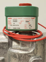  ASCO 8215C63 1-1/4" NPT Aluminum Solenoid Valve 120VAC 2-Way Image