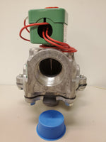  ASCO 8215C63 1-1/4" NPT Aluminum Solenoid Valve 120VAC 2-Way Image