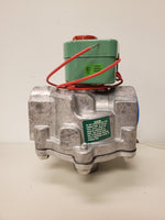  ASCO 8215C63 1-1/4" NPT Aluminum Solenoid Valve 120VAC 2-Way Image