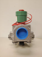  ASCO 8215C63 1-1/4" NPT Aluminum Solenoid Valve 120VAC 2-Way Image