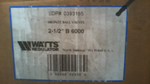  Watts Regulator 0393165 Bronze Ball Valve 2-1/2" B 6000 Image