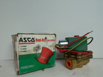  Asco 8210G1 24VDC 3/8" NPT Brass Solenoid Valve 2-Way NC Image