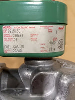  Asco 8215C53 1" Solenoid Valve2-Way Water, Oil, or Gas 110/120VAC Image