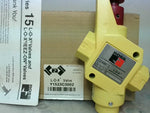  Ross Y1523C3002 Manual Safety Loctout Valve 3/8"NPT Image