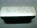  Parker Hannifin C820S Check Valve 5000 Psi 345 Bar Max 8 Gpm 30 Lpm Image