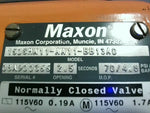  Maxon 150SMA11-AA11-BB13A0 Gas Shut Off Valve Normally Closed 1-1/2" NPT Image
